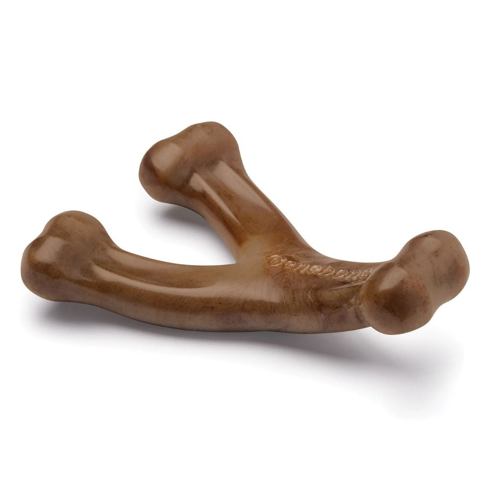 Benebone ウィッシュボーン ベーコン味 天然素材 犬用カミカミフレーバートイ　スモールサイズ